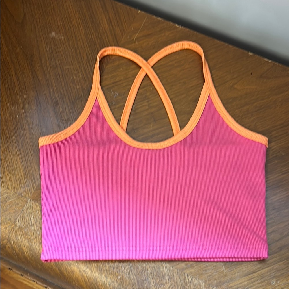 Pink and Orange Top